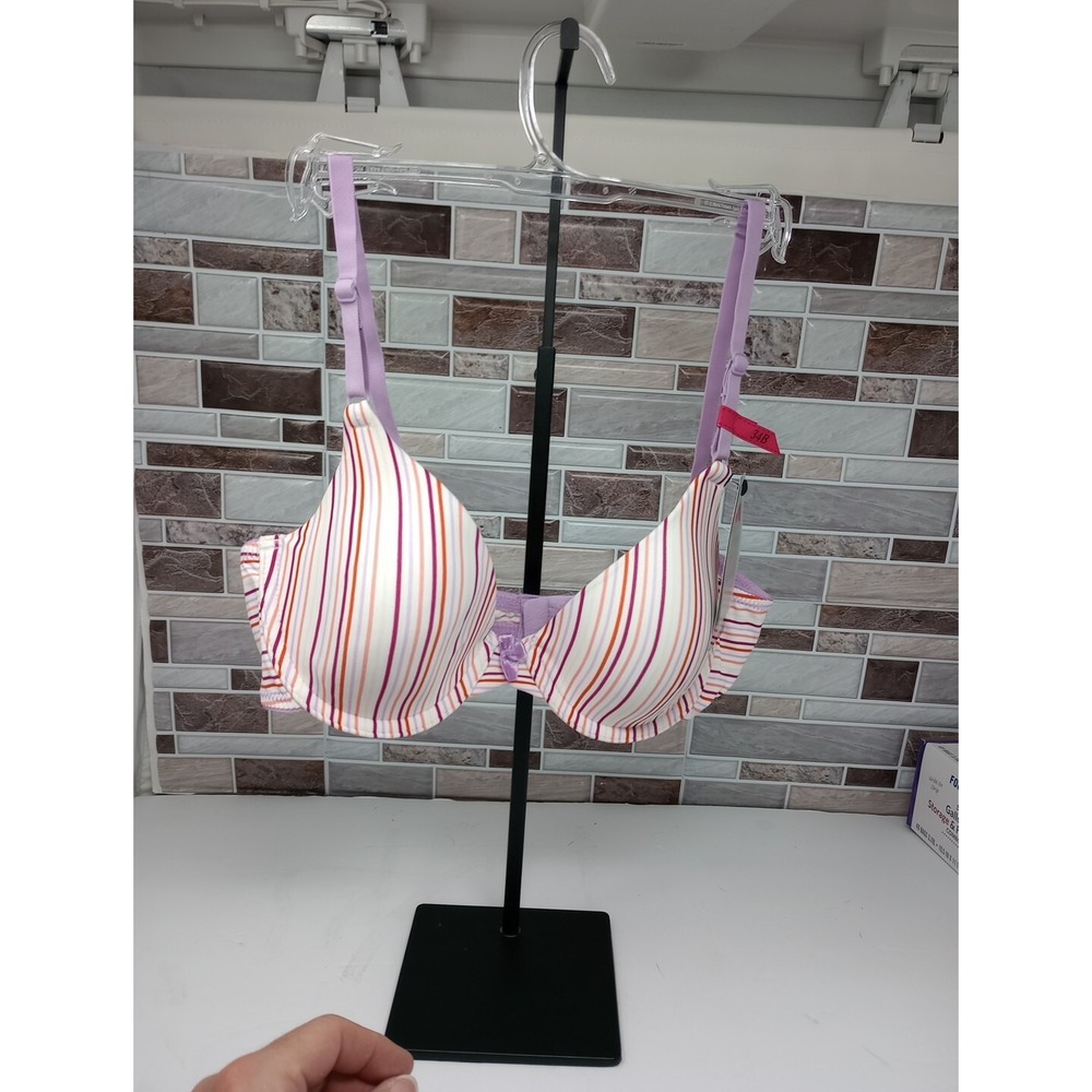 MAIDENFORM Size 34B One Fab Fit T-Shirt Bra Demi Underwire 07959 B4S NWT $38